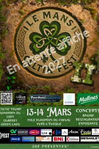 Mars 2027 : Celtik Fest (&agrave; confirmer), au Mans (72)
